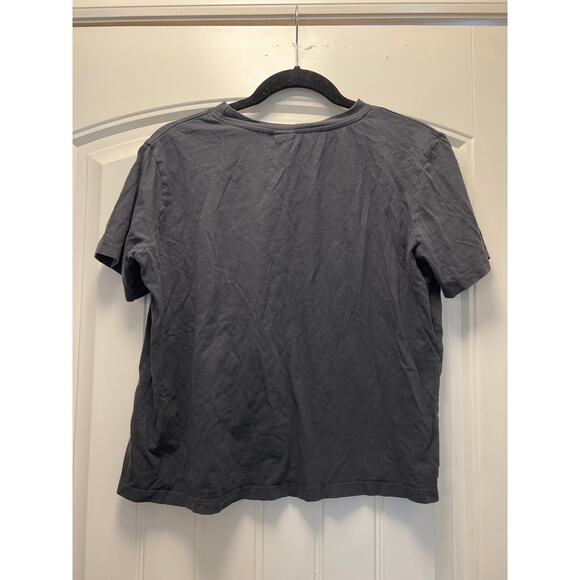 H & M Women’s Sprite Short Sleeve Soft Cotton Jersey T-Shirt Size M Black Green - Picture 5 of 5